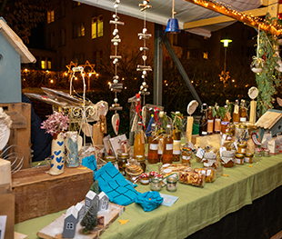 Stand Weihnachtsmarkt HPZ Schüpfheim